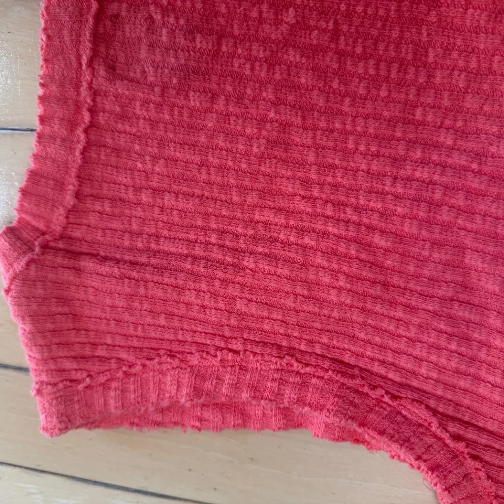 URBAN OUTFITTERS BDG Ribbed Cropped Button Front Sweater Tank Size medium - Image 7