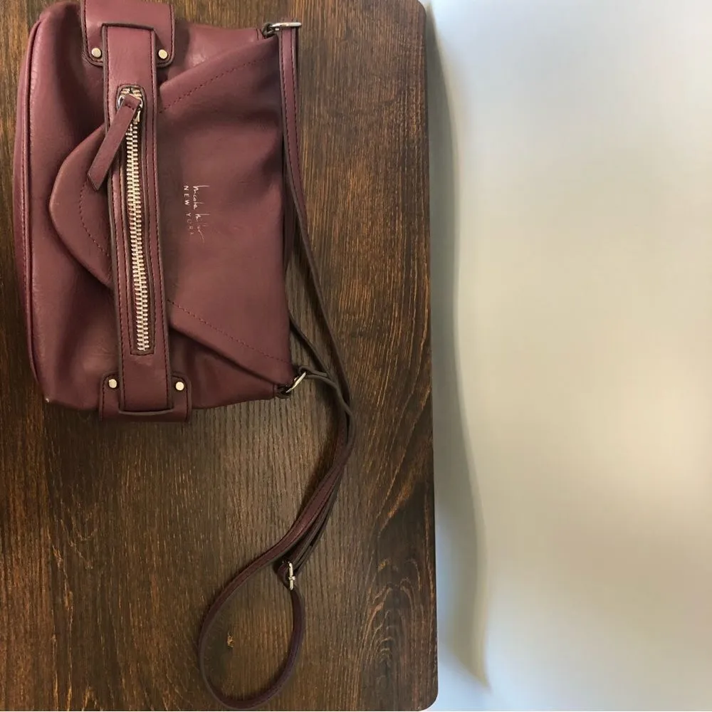 Nicole Miller Crossbody Bag in Crimson - Image 5