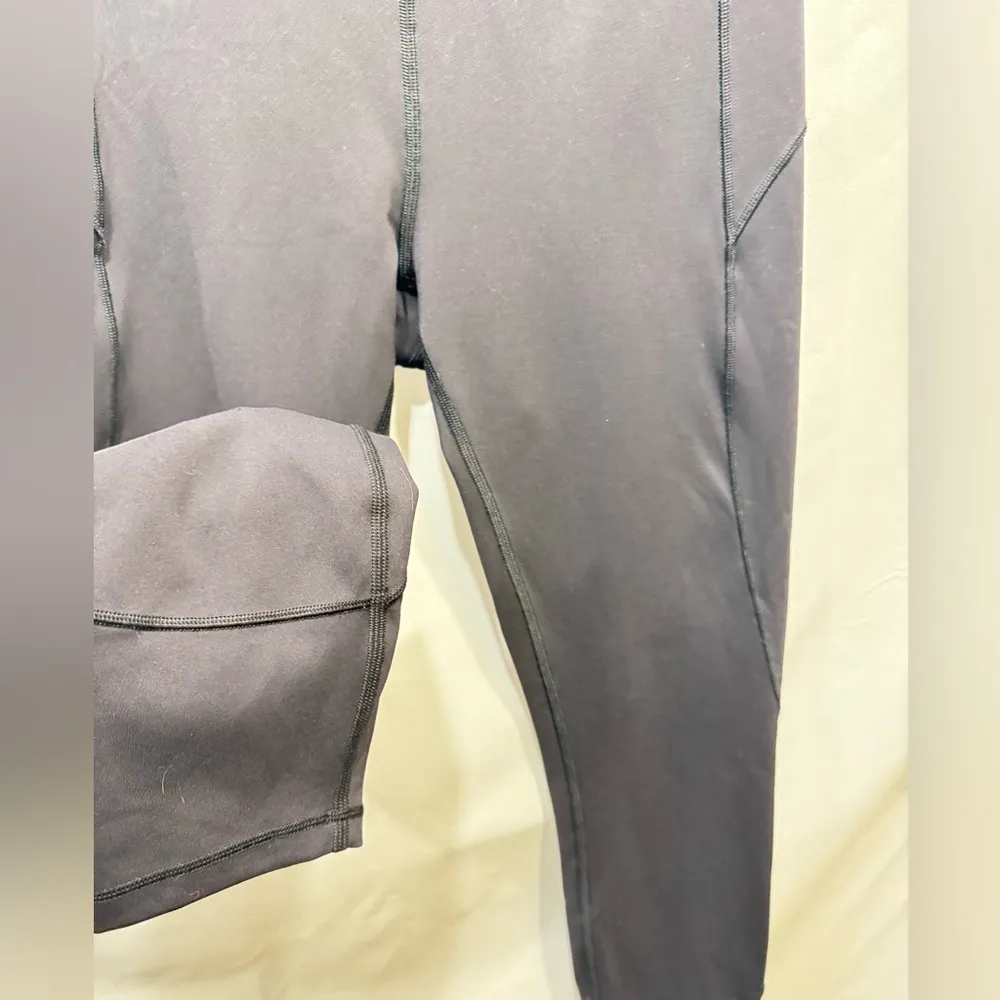 Lululemon In Movement Tight 25" *Everlux in Black Size 8 W5BPGS like new! - Image 8