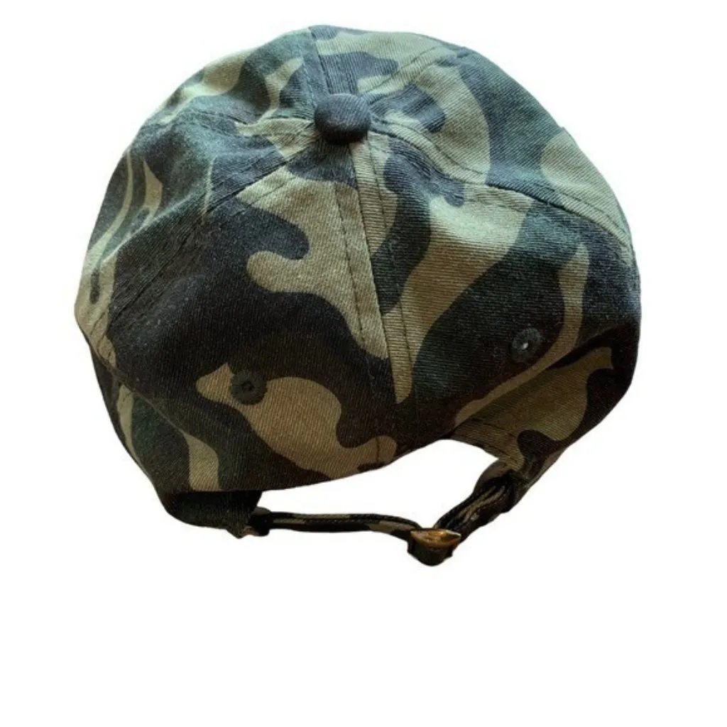 NASA Camo Hat One Size Green NEW Military Space Logo Streetwear Y2K - Image 3