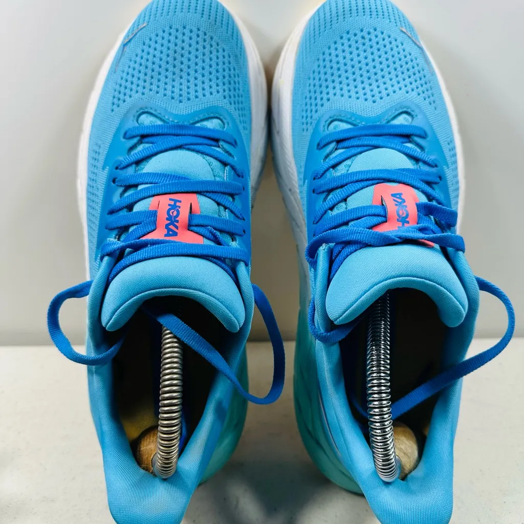 Hoka One Arahi 7 Mens Size 8B Blue Athletic Running Sneakers Shoes - Image 5