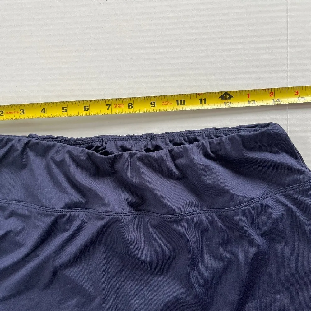 FILA Navy Stretch‎ Pickleball Flounce Skort Skirt Shorts Sports, Size M - Image 9