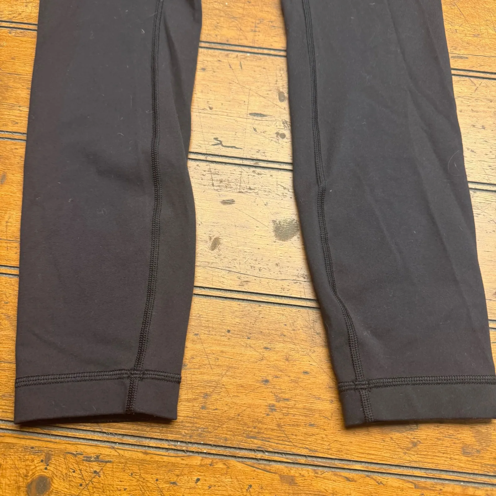 Lululemon Align High Rise Black Cropped Leggings Yoga Athleisure Women - Image 2