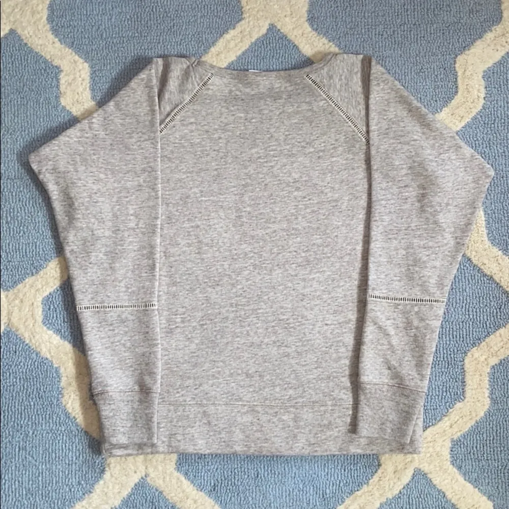 Oatmeal Scoop Neck Sweater - Image 4