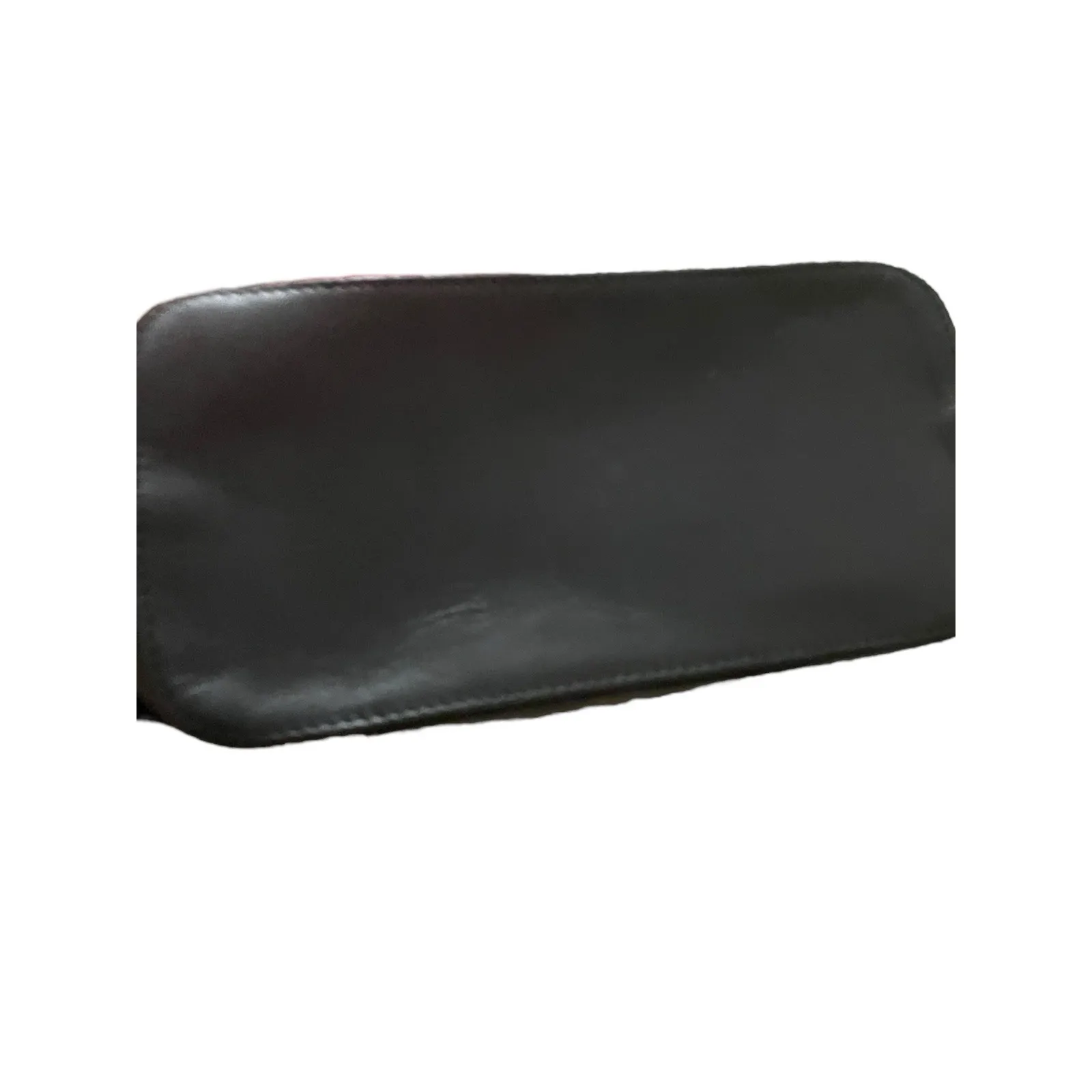 Vintage Fred Hayman Beverly Hills Black Leather Shoulder Bag 80s 90s Y2K - Image 5