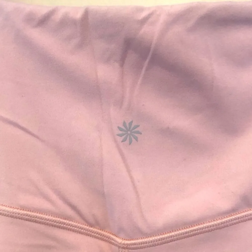 💙SALE 3/$25 ATHLETA INCLINATION MOTO PINK TIGHTS LEGGINGS S - Image 8