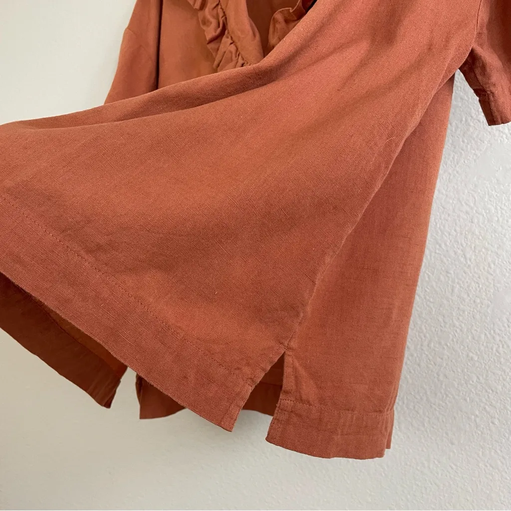 Free People Endless Summer The Simple Pleasures Shirt Top Size M - Image 8