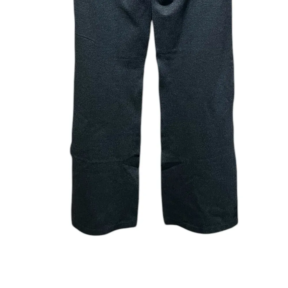 Betabrand Straight Leg Classic Dress Pant Yoga
Pant Size Large Charcoal Gray - Image 10