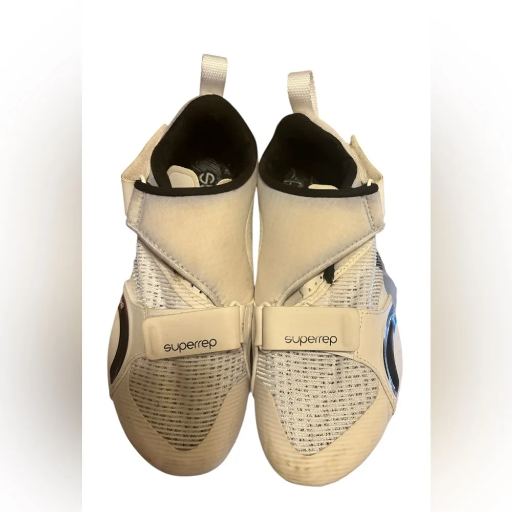 Nike SuperRep Cycle White Black size 5.5 missing plates in the bottom *Read - Image 2