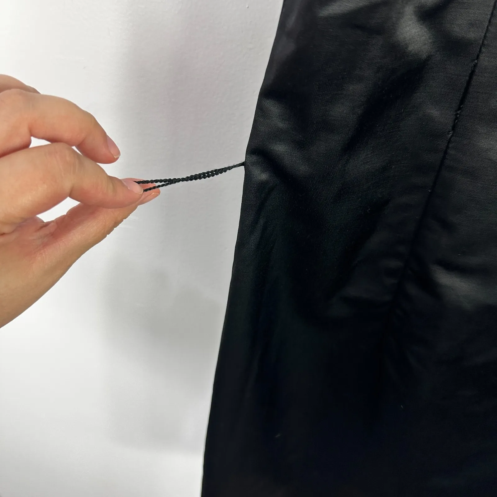 Guess Collection Dress Womens‎ 6 Black Satin Ruched Sleeveless Edgy Y2K Clubwear - Image 8