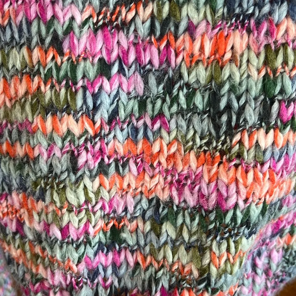 Comfy Crochet Turtleneck Sweater - Image 6