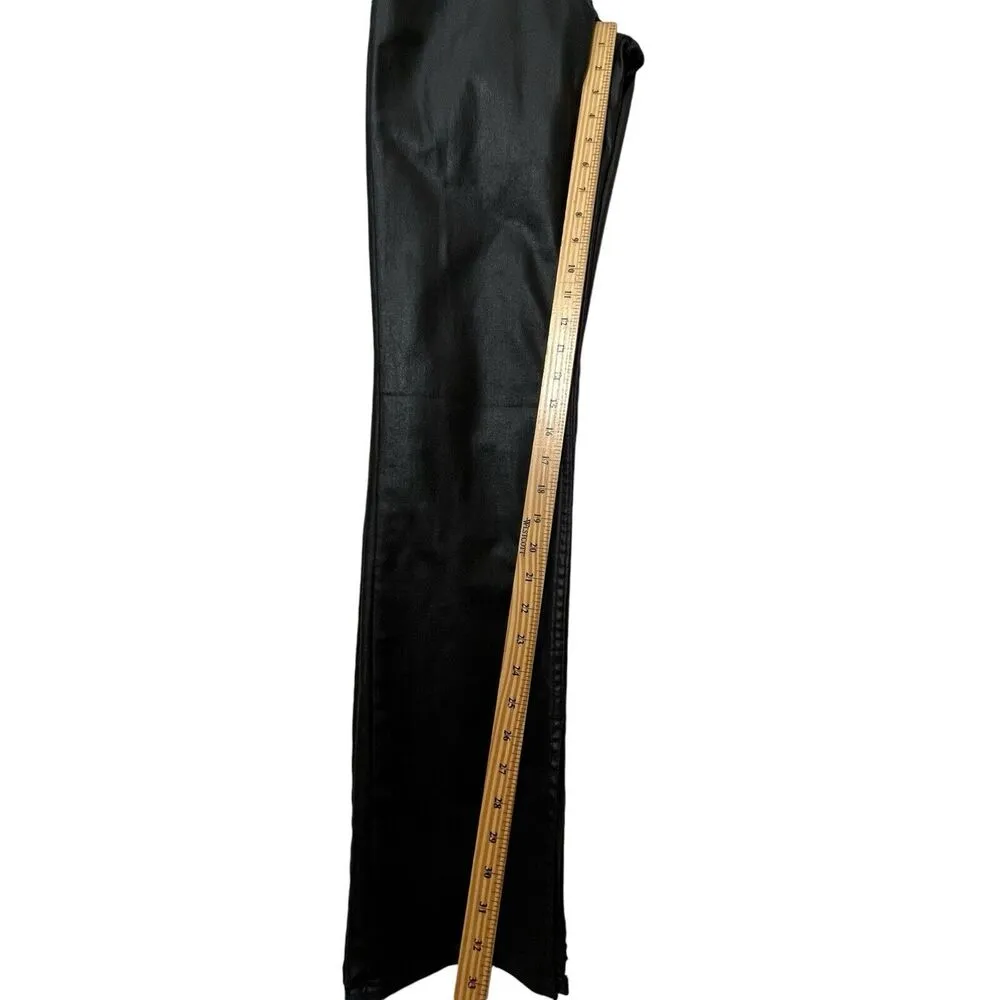 Abercrombie Curve Love Coated 90s Straight Jeans Women’s Size 29 Long Split Hem - Image 14