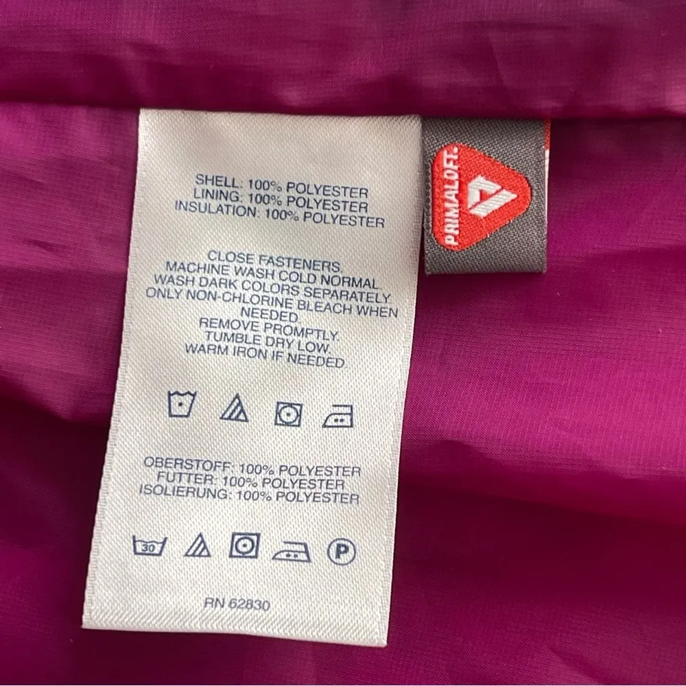 Lands’ End Women's Primaloft Black Quilted Vest Women’s Size S 6-8 Black - Image 8