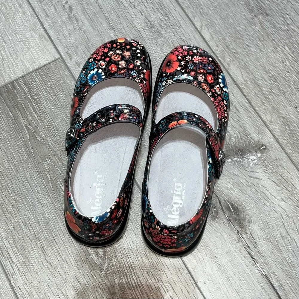 Alegria Paloma Midnight Garden Mary Jane Shoes with Black Soles 37 - Image 4