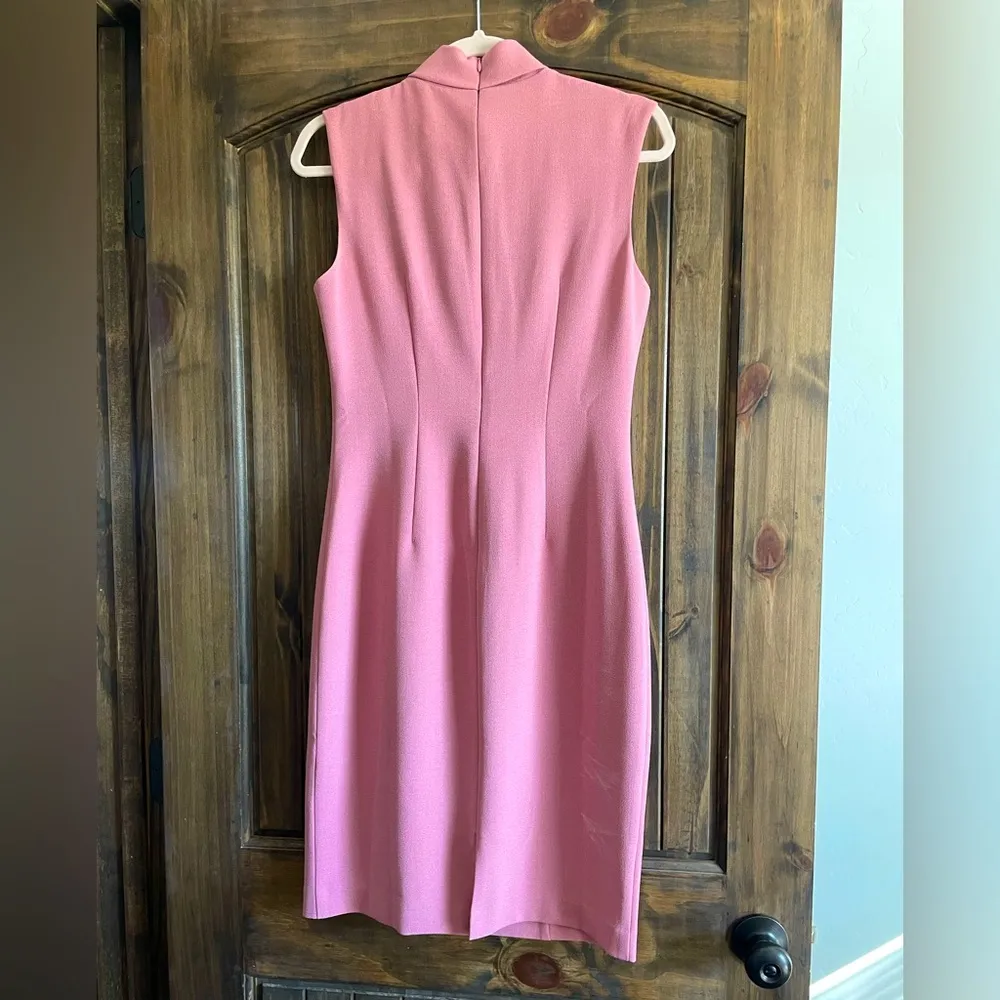 Adorable pink shift dress, perfect for a Barbie Halloween costume & work dress Size 6 - Image 2