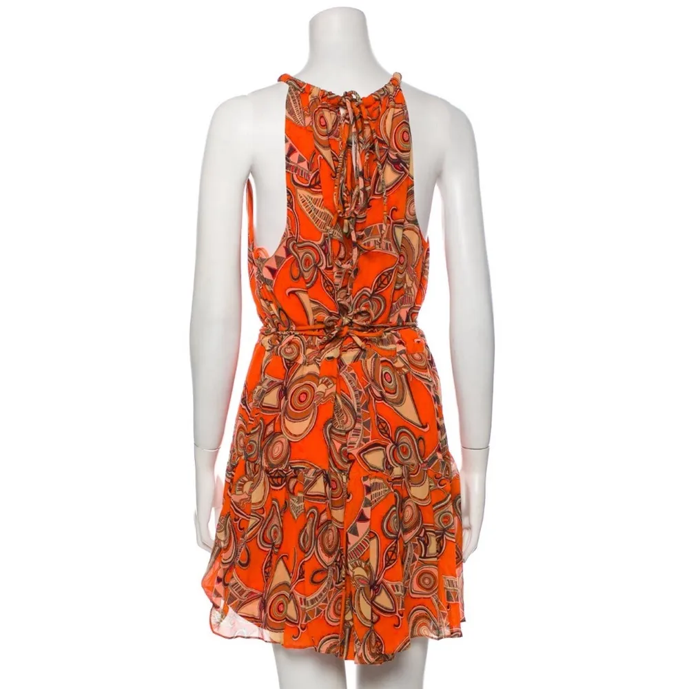 A.L.C. Bella Silk Halter Dress, Revolve Size 12 New w/Tag Retail $495 - Image 8