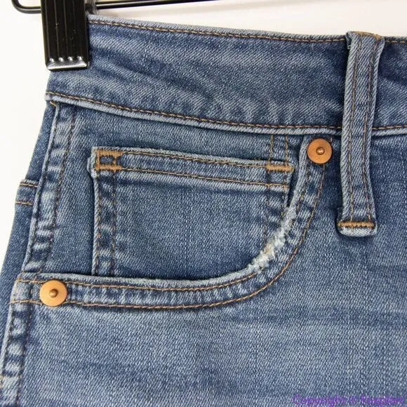 NEW Madewell Curvy Stovepipe Jeans in Dearham Wash, 25‎ - Image 14