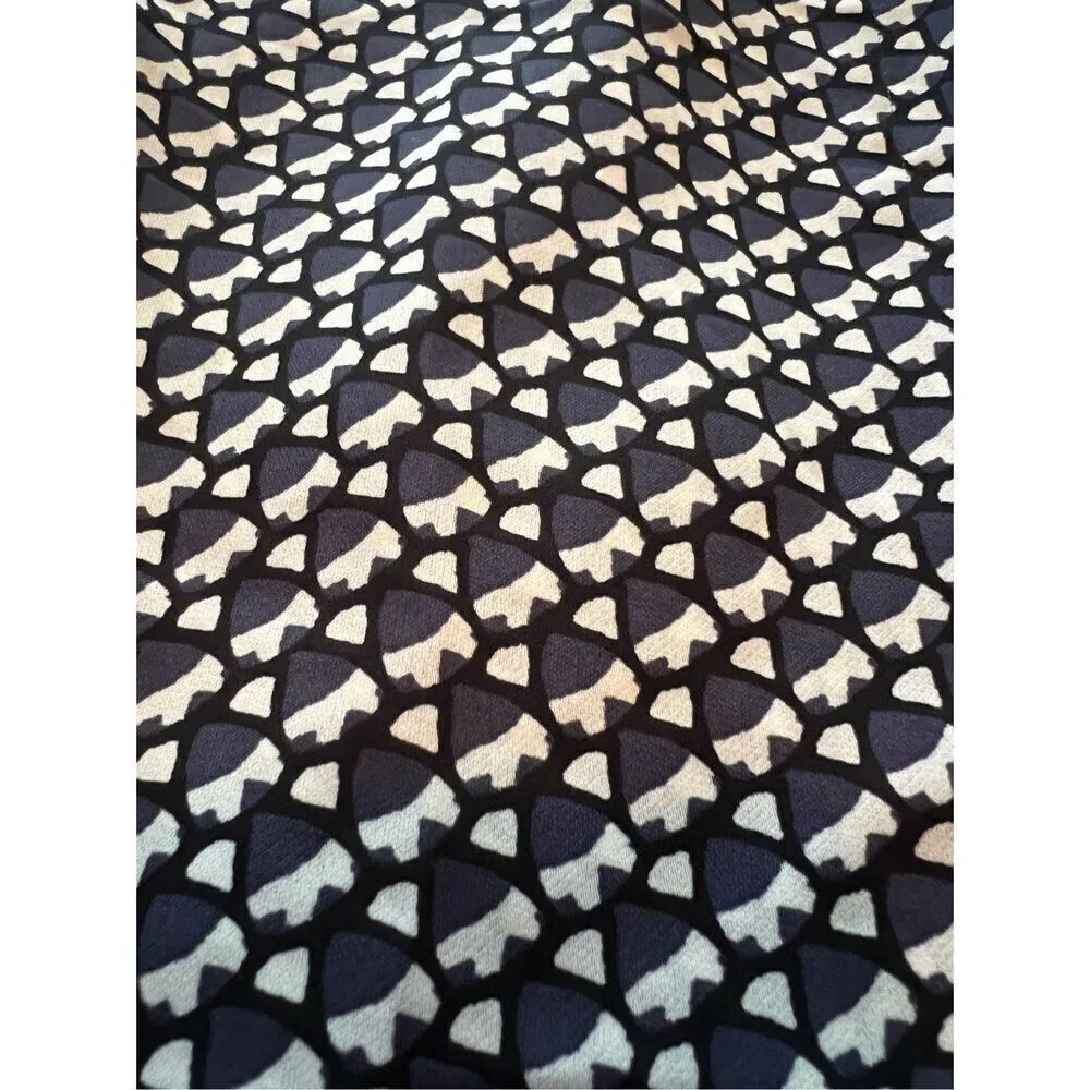 Laundry By Shelli Segal Multicolored Patterned Top Blouse Woman’s Size Large - Image 5