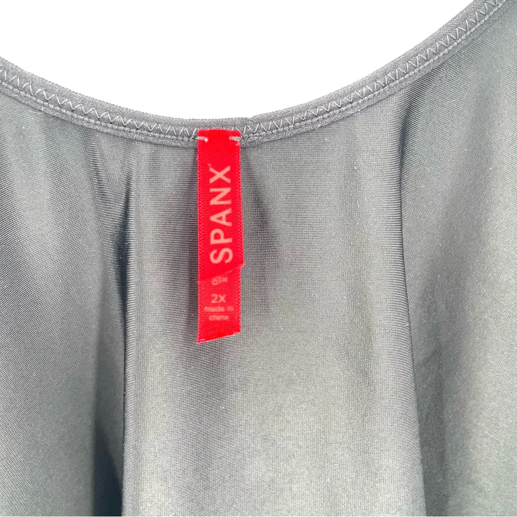 SPANX Suit Your Fancy Open-Bust Cami Tank Compression Plunge Under Top - Image 8