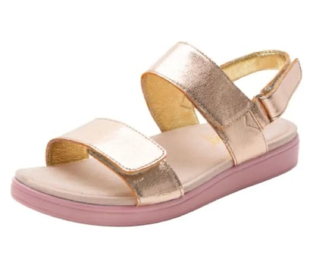 Alegria by PG lite women’s Lunah Rose Gold sandals size 35/ US 5/5.5 - Image 3