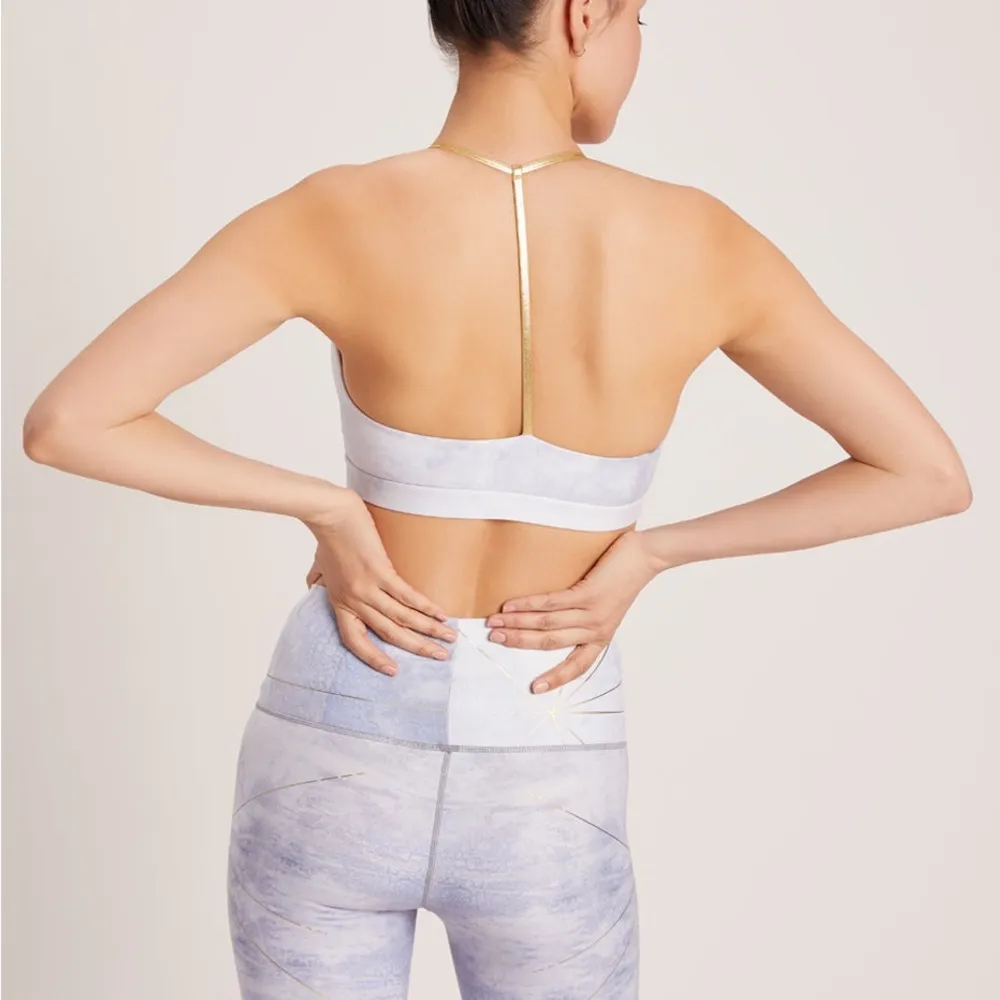 Icy Blue Criss Cross Sports Bra sz L/XL NWT - Image 11