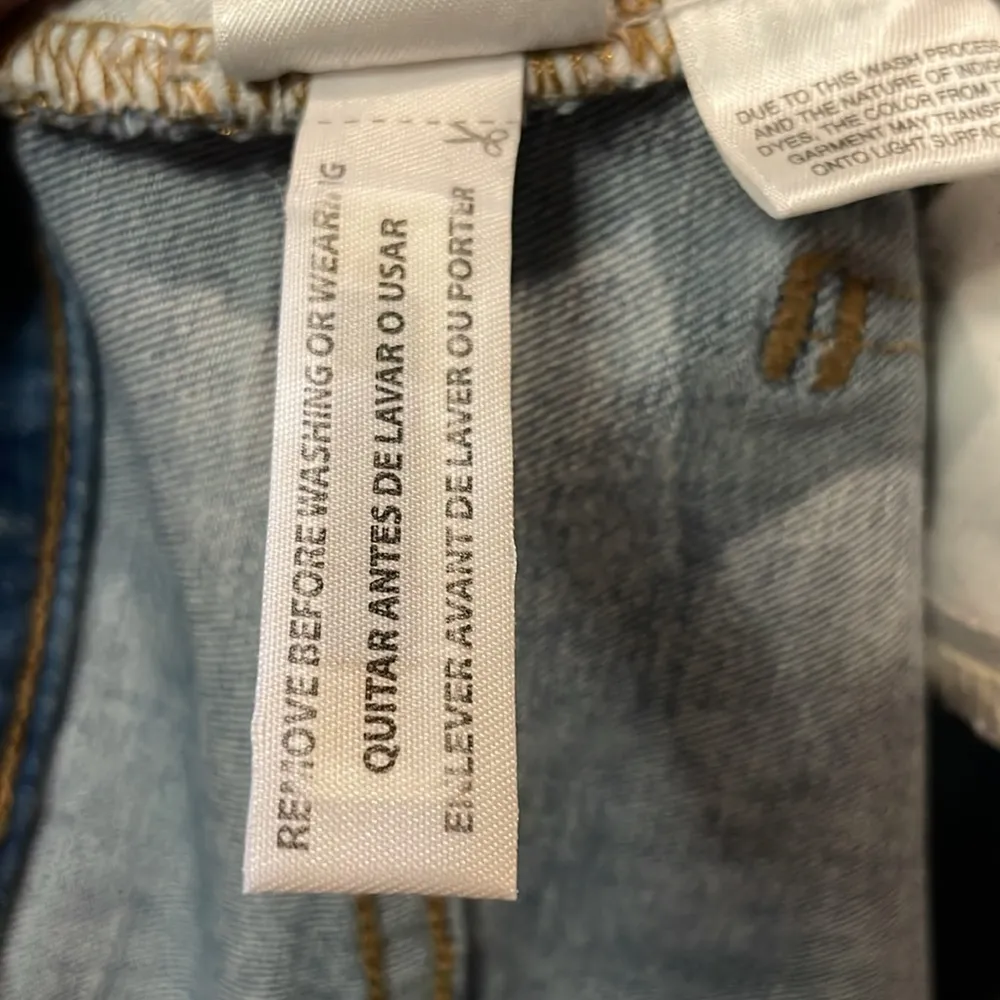 Madewell- 11" High-Rise Skinny Jeans in Light Wash Minimalist Casual- Size 25 - Image 12