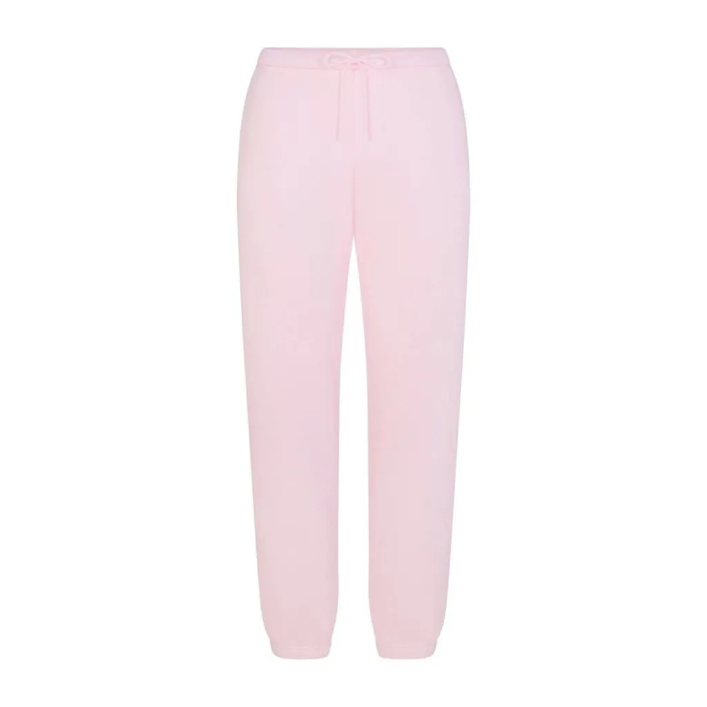 Skims Cotton Fleece Classic Jogger in Cherry Blossom, Size Medium - Image 3