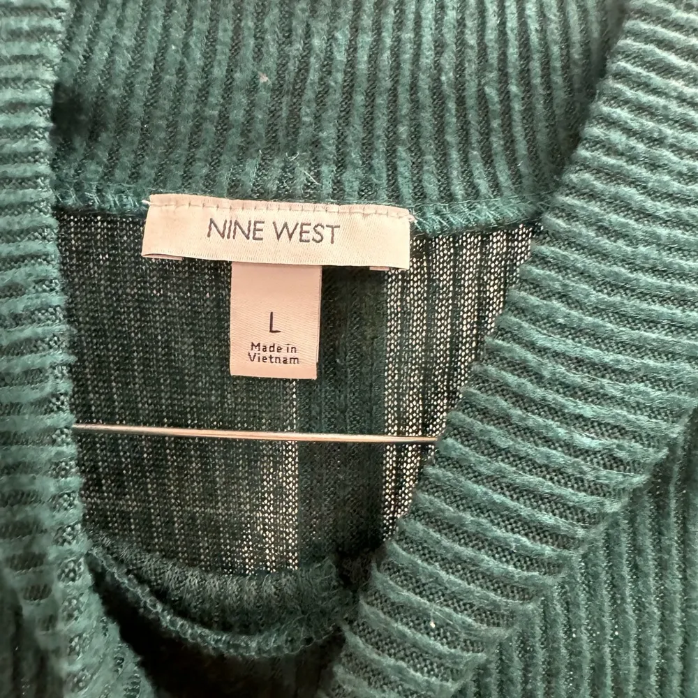 Nine West Dark Green Turtleneck Sweater - Image 3