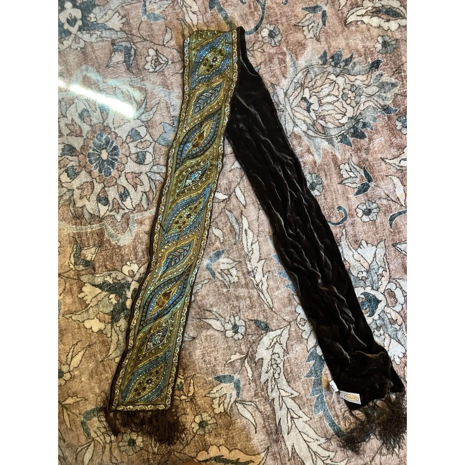 Vintage Talbot's Silk Scarf - Image 6