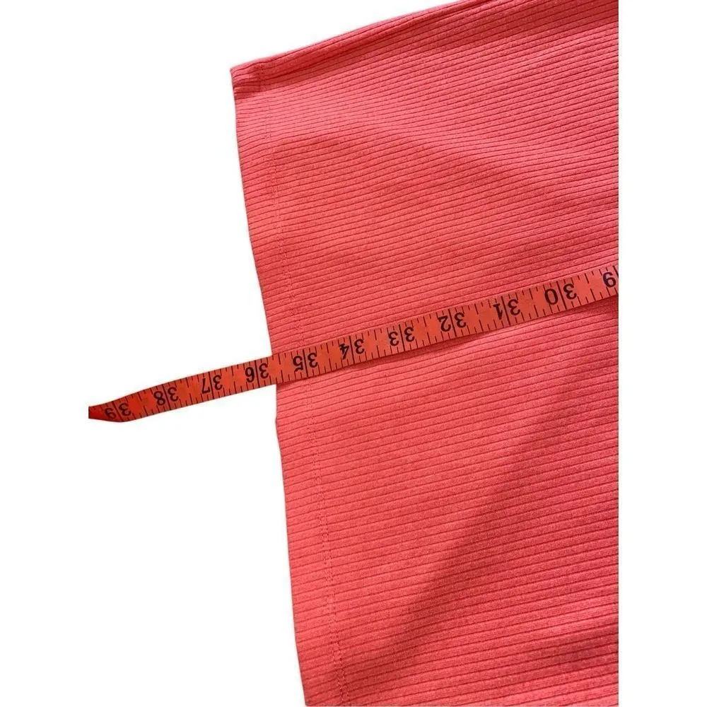 Heart Hips Ribbed Strapless Maxi Sun Dress Vacation Travel Summer Beach Orange - Image 10