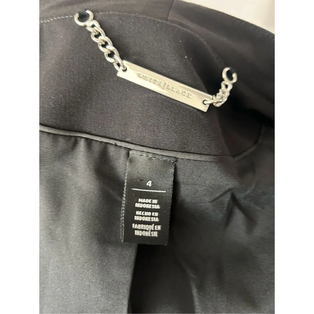 White House black market black blazer size 4 - Image 5