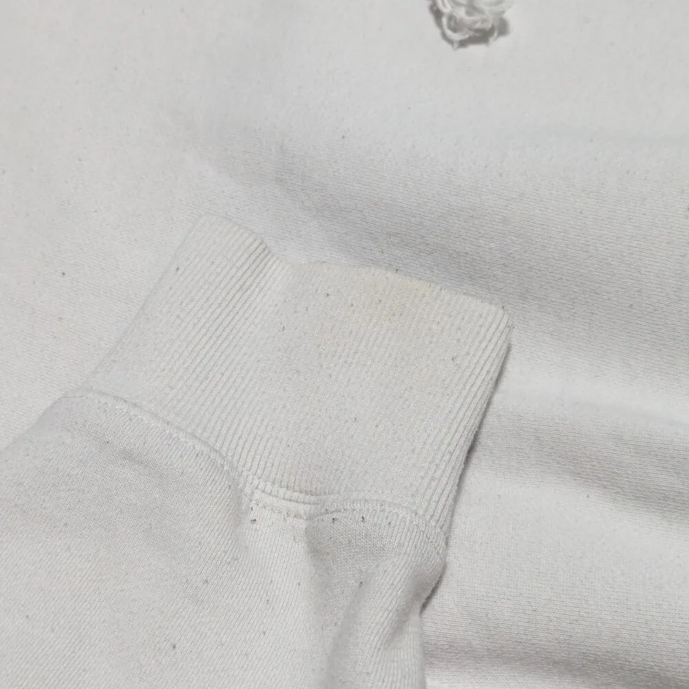 Playboy X Pacsun Camper Oversized Hoodie Full Zip Jacket White Flower Medium - Image 8