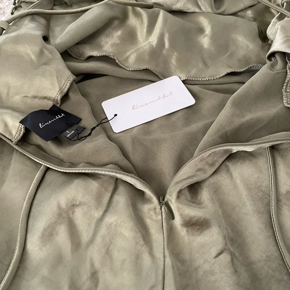 Hunnie Mini Dress in Moss - Image 5