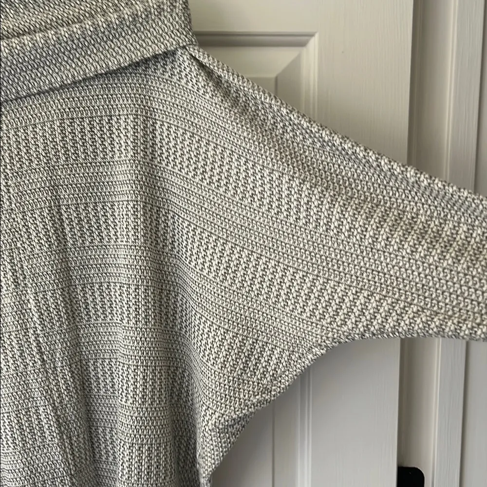 Karlie Cozy Knit Cowl Neck Sweater - Gray - Image 8