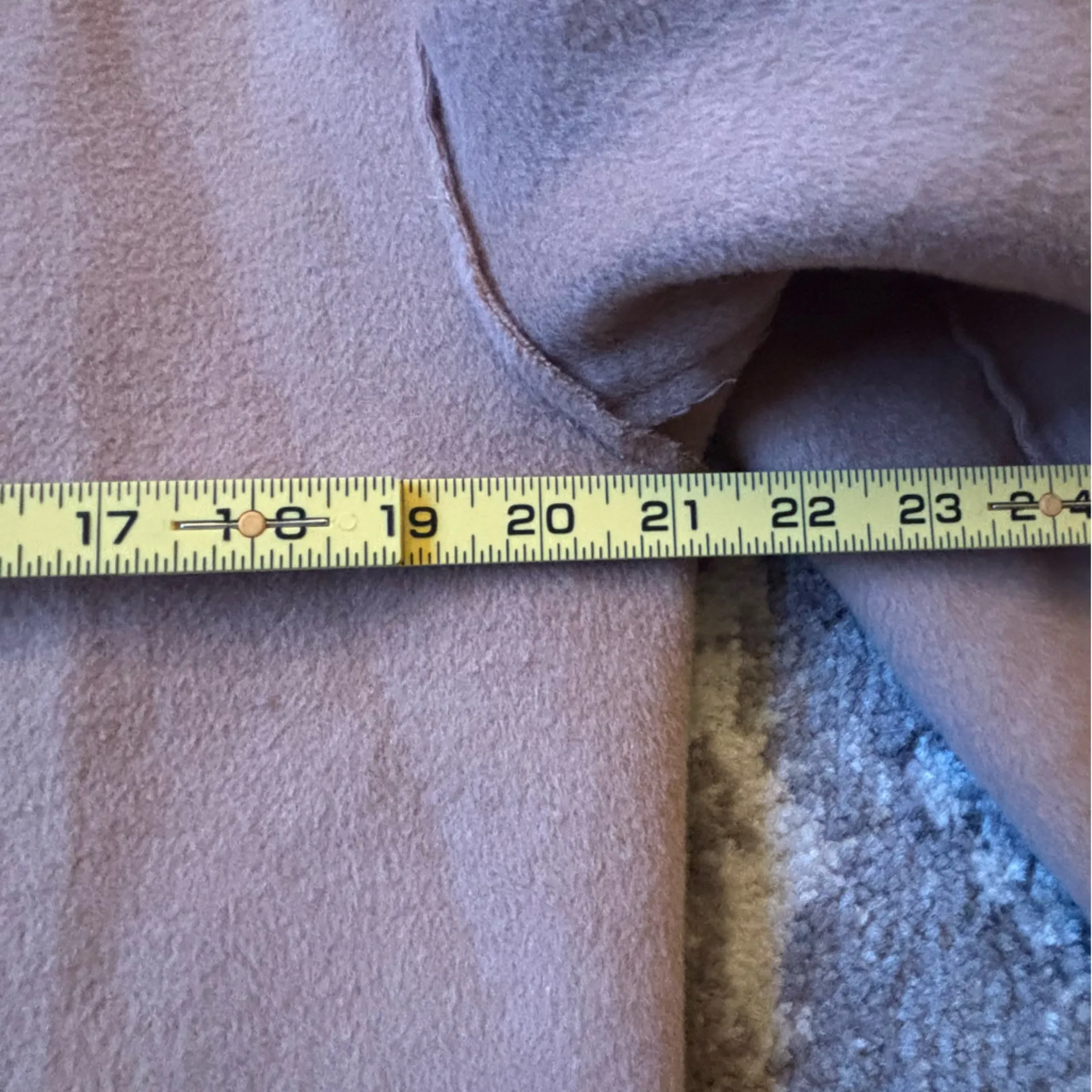 Context ExclusivelyLord & Taylor Women's Size M Camel Coat Wool Blend Button Up Tan - Image 5