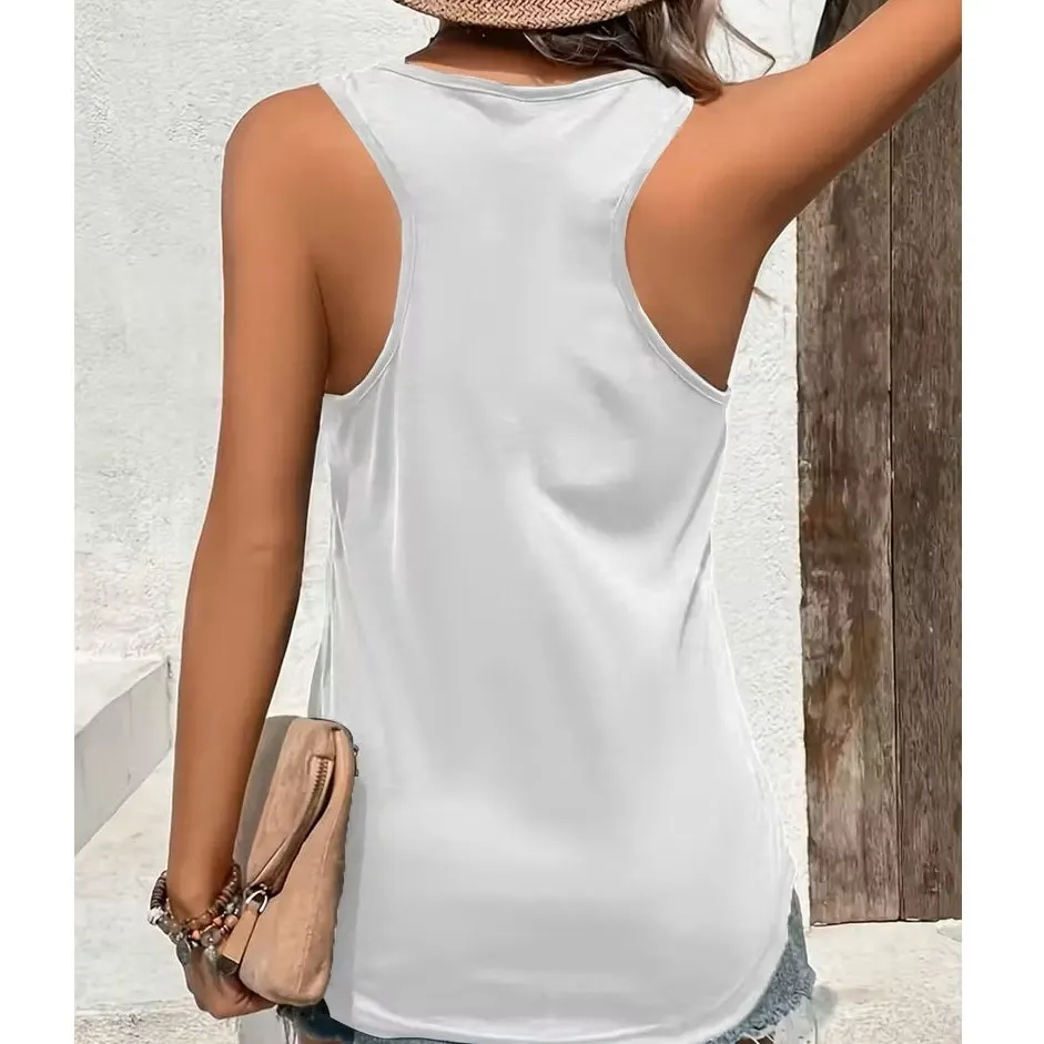 NWT ~ "Raised on 90's Country" Sleeveless Summer T - Image 2