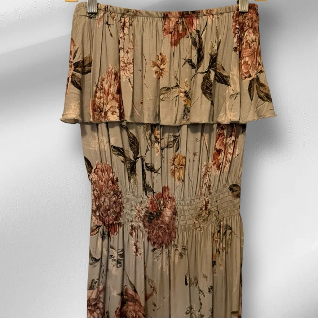 Chaser Floral Strapless Dress nwt‎ - Image 2