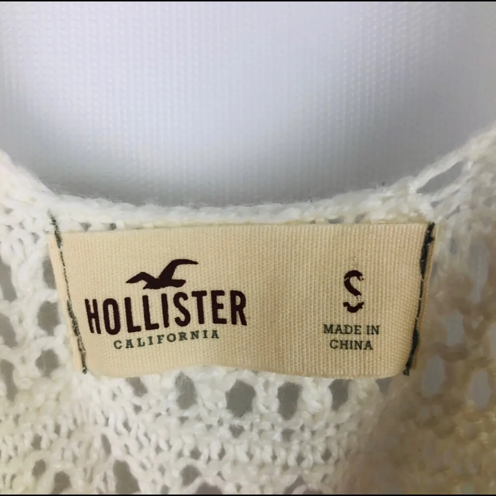 HOLLISTER | Womens Crochet White Top - Image 5