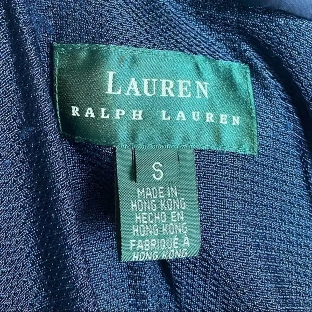 Lauren Ralph Lauren • Navy Zip Up Hooded Jacket Blue - Image 4