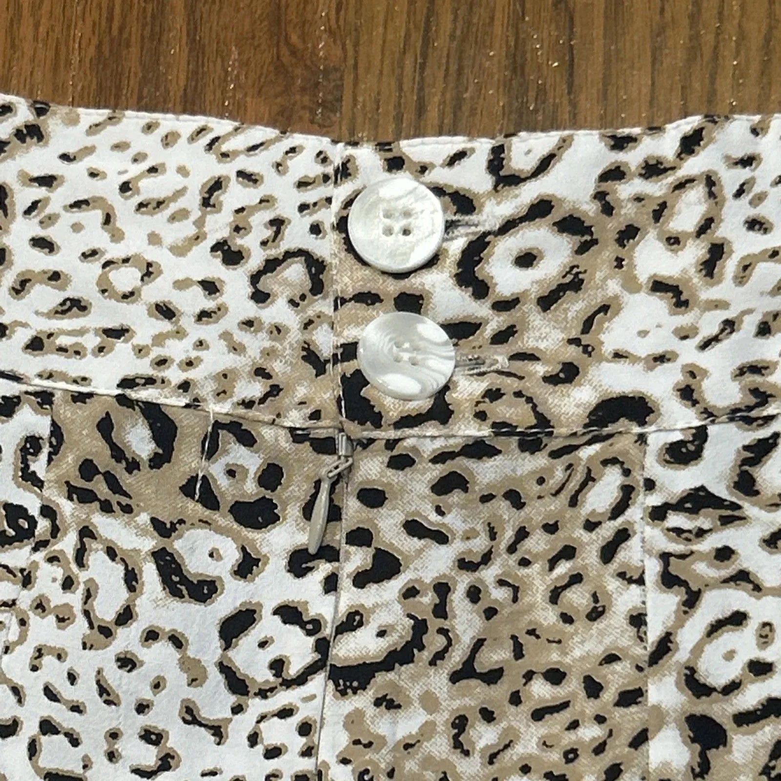 Faithfull The Brand Skirt Womens 4 Animal Print Midi Black Brown - Image 7