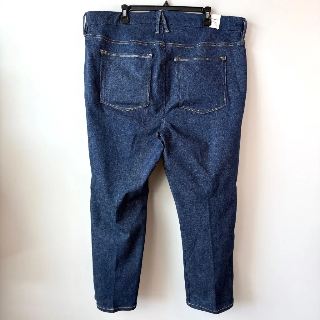 Good‎ American Calik Denim Always Fits Straight Leg Jeans Womens Size 28-32 - Image 4