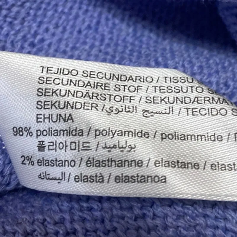 NEW Zara Purple Ruffle Lace Sleeveless Cami Square Neck Peplum Tank Crop Top S - Image 4