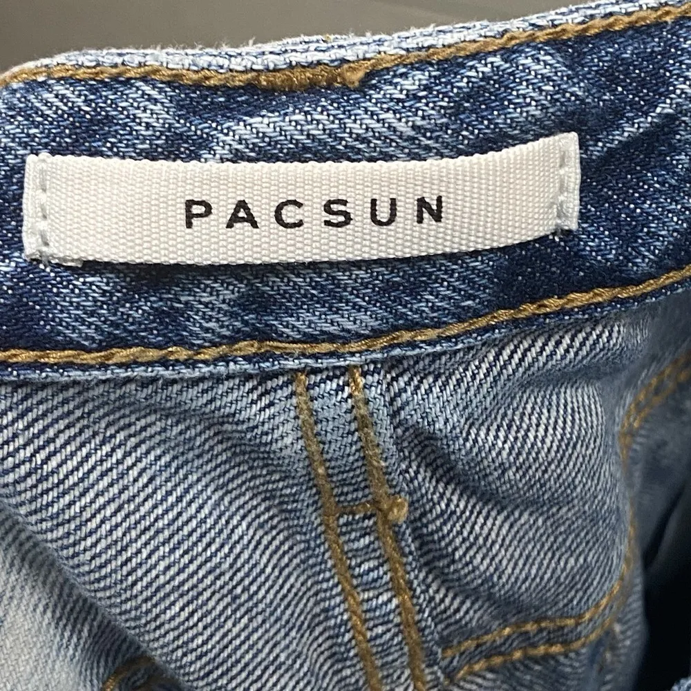PacSun Womens Jeans Size 24 (Fit 23x31) Acid Wash 90s Boyfriend Hi Rise Relaxed - Image 3