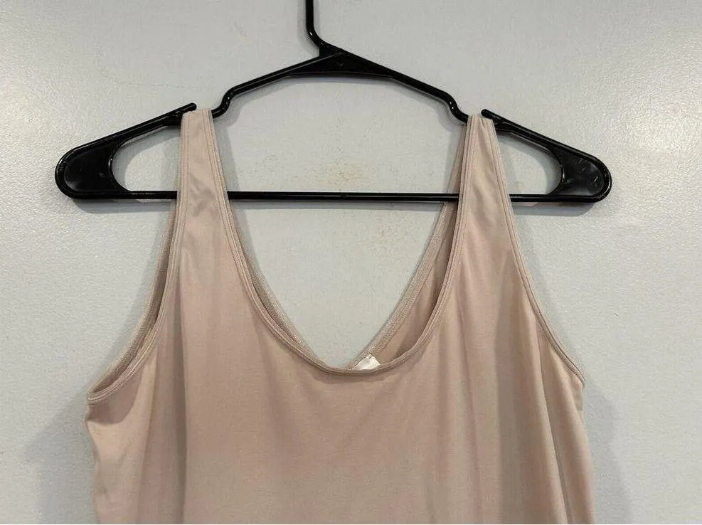 Red Hot Spanx Nude Sleeveless Tank Top XL - Image 2