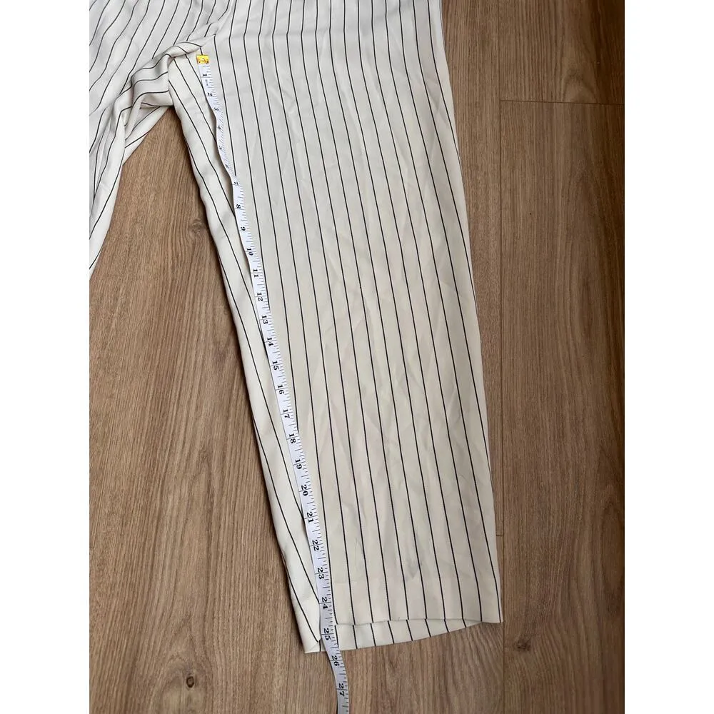 Babaton Aritzia Modesto Pinstripe Wide Leg Trousers 6 - Image 10