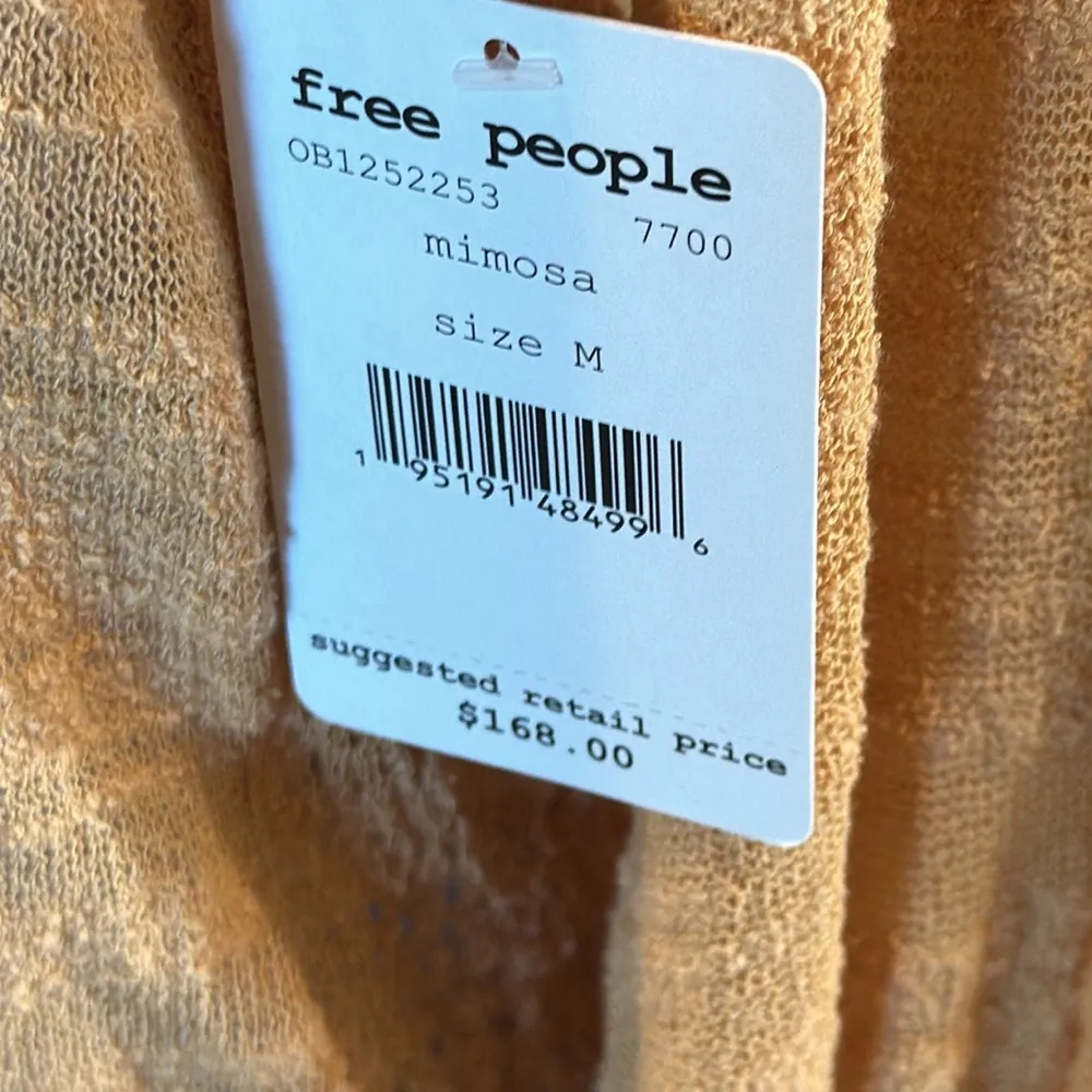NWT Free People Mimosa long sleeve blouse - Image 8