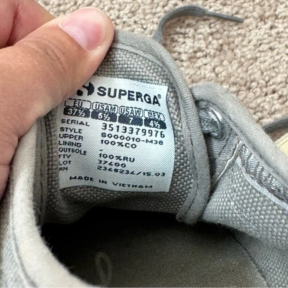 Superga Gray Sneakers 7 - Image 11