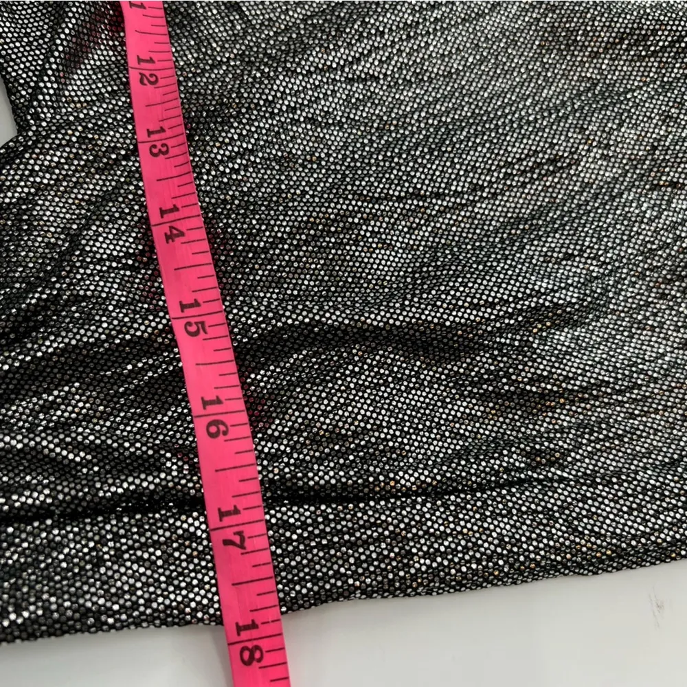 Lovers + Friends Bow Blouse in Silver revolve sz XS - Image 9