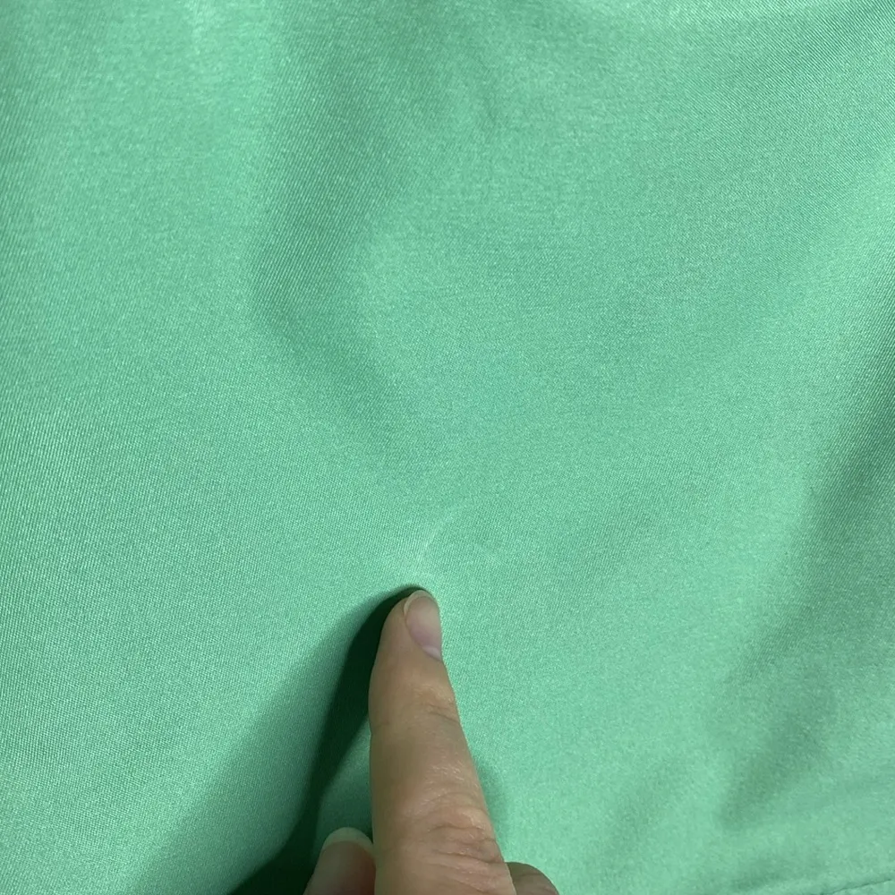 Adidas Climacool stretch athletic tennis pleated skort mini skirt green size 4 - Image 10