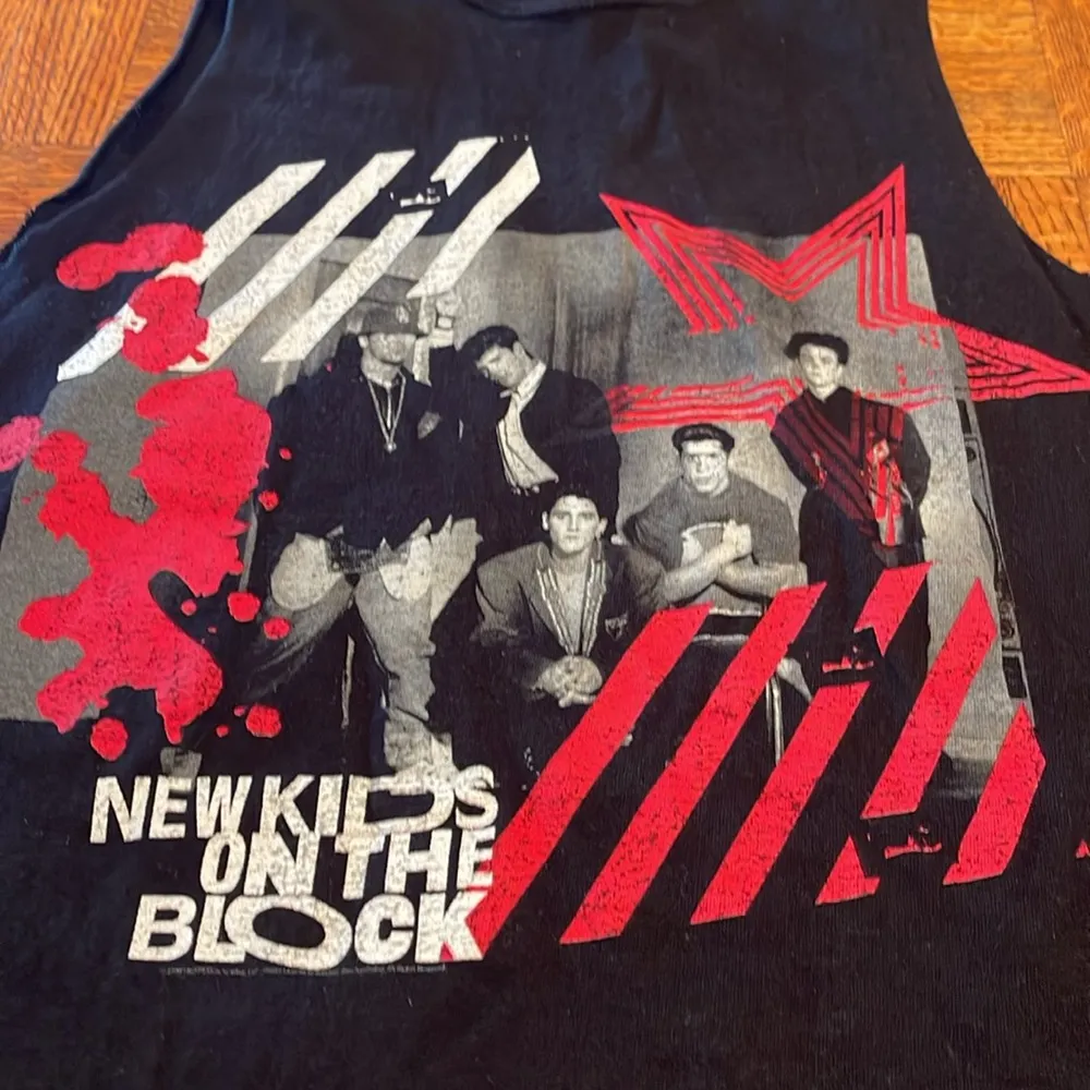 Authentic vintage new kids on the block concert T - Image 2